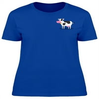Slatka krava džepna majica Žene -Image by Shutterstock, ženska X-velika