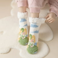 Mishuowo Sock Čarape za muškarce i žene Kompresijske čarape Par ženska ležerna životinja Ispis pamuk