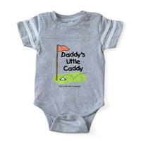 Cafepress - Little Caddy - Slatka novorođenčad za bebe fudbal