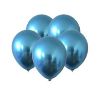 Metalni kasni balon slavi vjenčanje rođendan zabava ukras plavi lateks