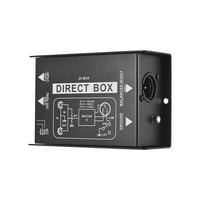 Profesionalni jednokanalni pasivni DI-BO Direct ubrizgavanje audio bo uravnoteženi i neuravnotežni pretvarač