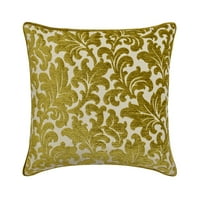 Fabric Mart Direct jastuk za kauč, zeleni 14 X14 navlake za jastuk, baršunaste jastuke za bacanje baršuna