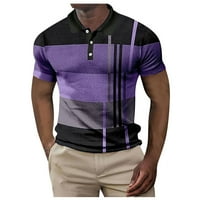 Freshlook muške majice muške košulje Golf košulja Geometrija 3D print vanjskih uličnih kratkih rukava