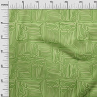 Onuone pamučne kambric zelena tkanina Dot DIY odjeća za preciziranje tkanine Tkanina od dvorišta široko