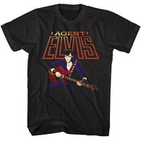 Agent Elvis na majici gitare Muška majica