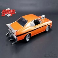 Chevy Nova, narandžasta W Black Trim - GMP - Scale Diecast Model Toy auto