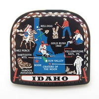 Idaho State Landmarks Mesing magnet