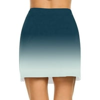 Miayilima suknja za žene Ležerne prilike čvrste teniske suknje Yoga Sport Active suknje Hlače Veličina suknje xxl