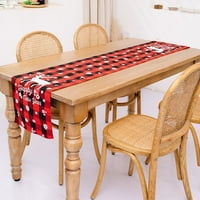 Božićni kućni stol trkač Božićni ukrasi različitih stilova trkača stola za trkač za banket za banket