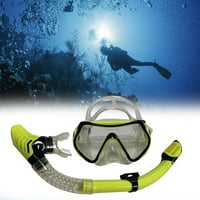 Heiheiup Snorkeling naočale snorkling suha maska ​​Plivanje ronjenje silikonska maska ​​punim odijelom