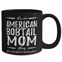 Američki Bobtail Cat Mom Thing Funny Cat Ljubavnik Poklon Ideja