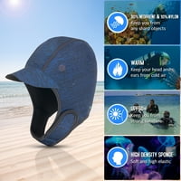 Tomfoto Neoprene ronilački termički snorkeling Wetsuit šešir toplo surfanje za glavu plivanja ronilačke