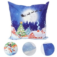 Etereauty božićna tema LED jastuk naklonost Kućni ukras Kreativni jastuk poklopac