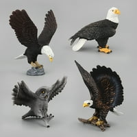 Skindy simulacija sova ptice životinjske figurice - zabavna i edukativna igračka za djecu, savršeni
