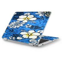 Kožni naljepnica za ASUS Chromebook 12.5 Flip C302CA laptop vinil zamotavanje Tropical Hibiscus cvjetni uzorak