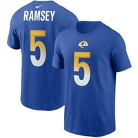 Muški Nike Jalen Ramsey Royal Los Angeles Rams Ime i broj majica