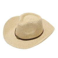 Odrasli Ležerne prilike punog ljeta Zapadna moda Kaubojski šešir za sunčanje široki ružni putni kape
