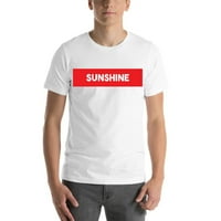 Super crveni blok sunčani kratki rukav pamuk majica po nedefiniranim poklonima
