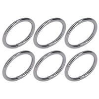 Metalni prstenovi, metalna premium gvožđe glossy izvrsna tekstura široka primjena 4x za ruksak za odjeću