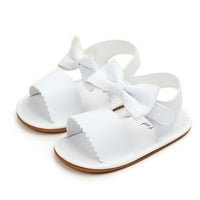 Baby Fashion Sandals Solid Bowknot ne kliznite ravne donje disanje Udobne cipele za male