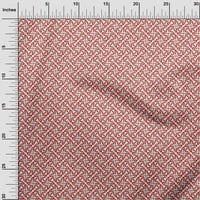 Onuone viskozne šifon crvene tkanine Azijski blok zanatski projekti Dekor tkanina Štampano od dvorišta