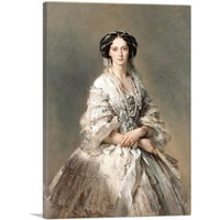 Portret carice Maria Alexandrovna platna Art Print Franz Xaver Winterhalter - Veličina: 26 18
