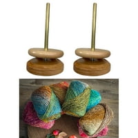 Izdržljiva drvna držač drva Crochet sa tverzijskim mehanizmom za pohranu kabela od vune pletenica