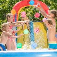 Inkmin silikonski vodeni baloni za višekratnu upotrebu kuglice Ljetne zabavne vodene bombe na otvorenom